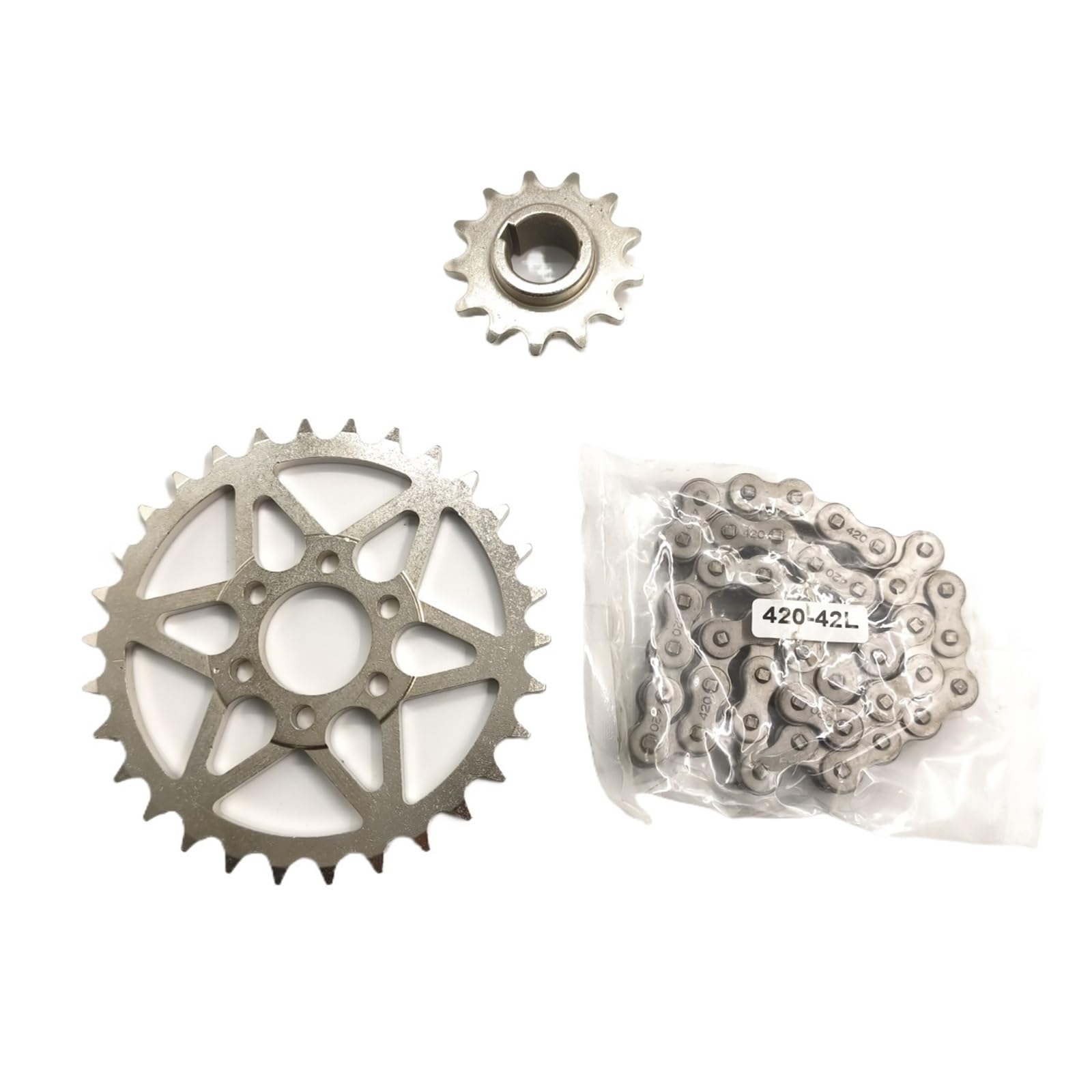 NKURTPC Motorcycle Sprocket Fit For Surron Light Bee Dirt Bike 420 Sprocket Set