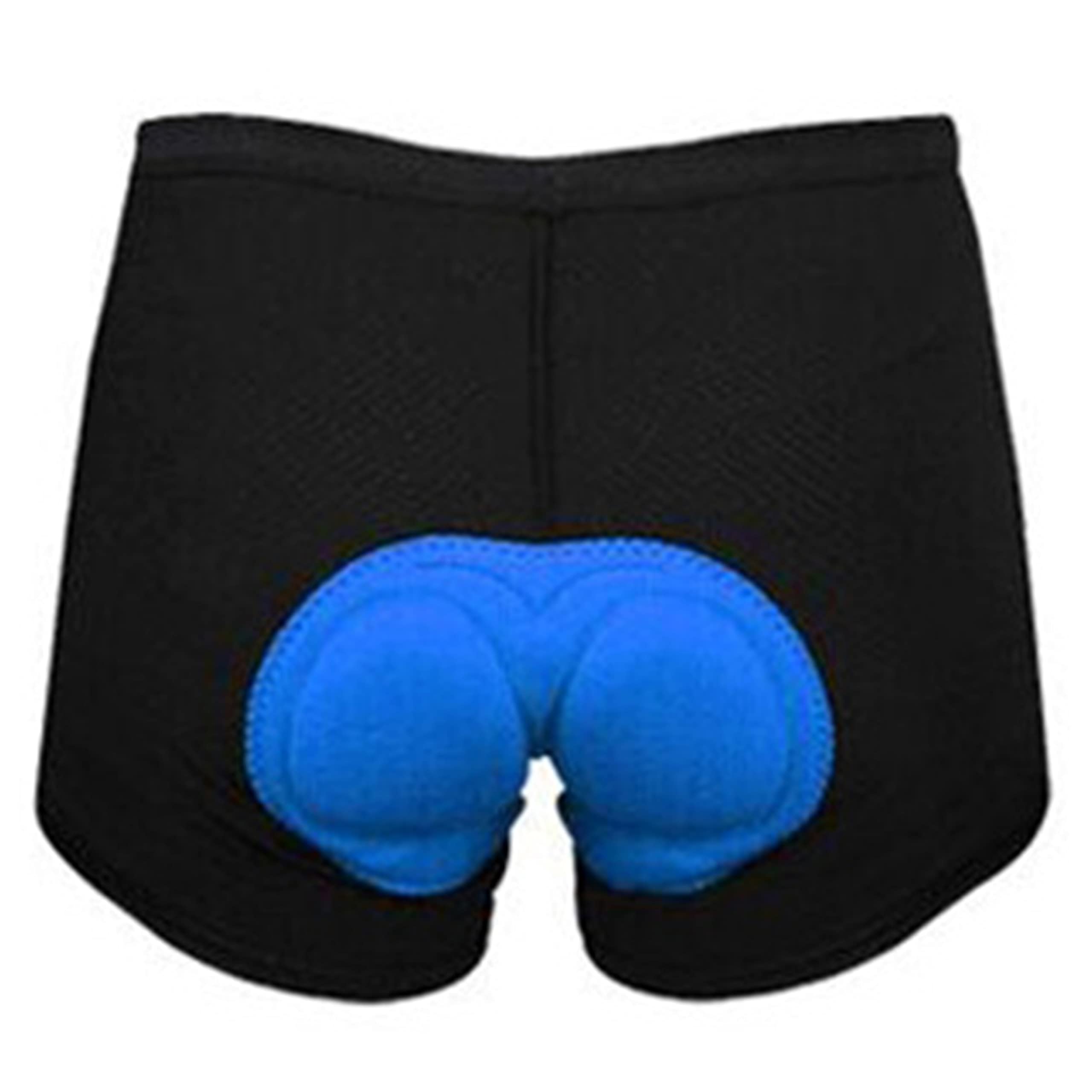 Nikavi Unisex Padded Bike Underwear Shorts (XXL, XXL, Multicolor)-image-0
