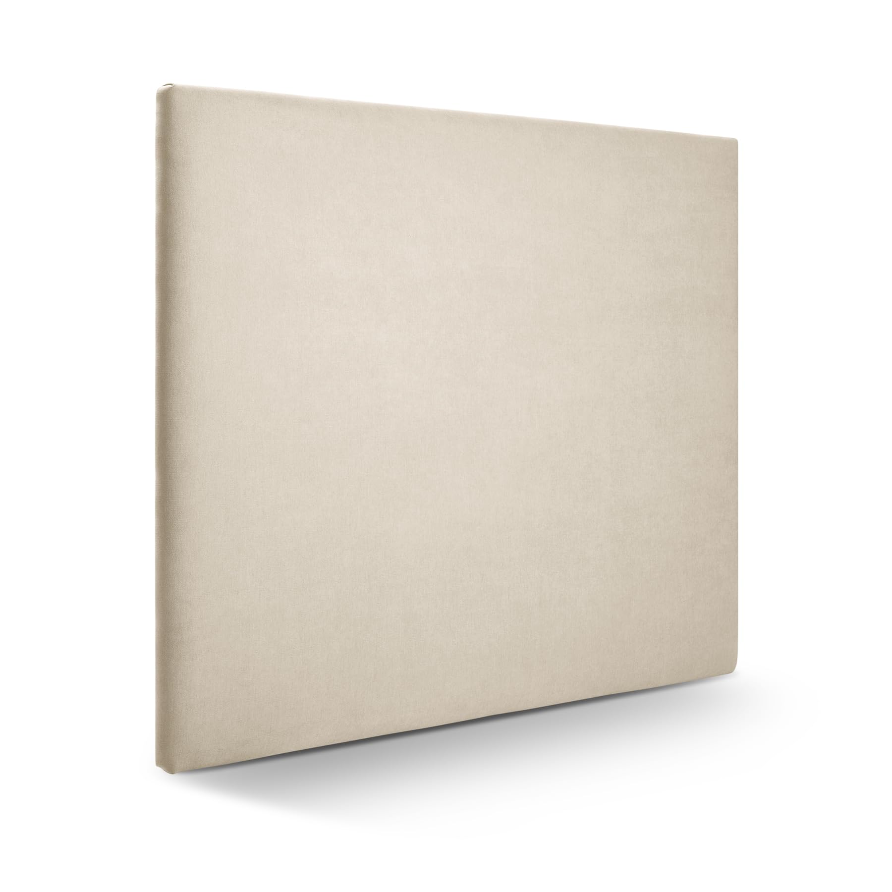 SUENOSZZZ-ESPECIALISTAS DEL DESCANSO Cabecero de Cama Liso tapizado en Tela para Camas de 180 (190 x 120 cm) Tela Beige