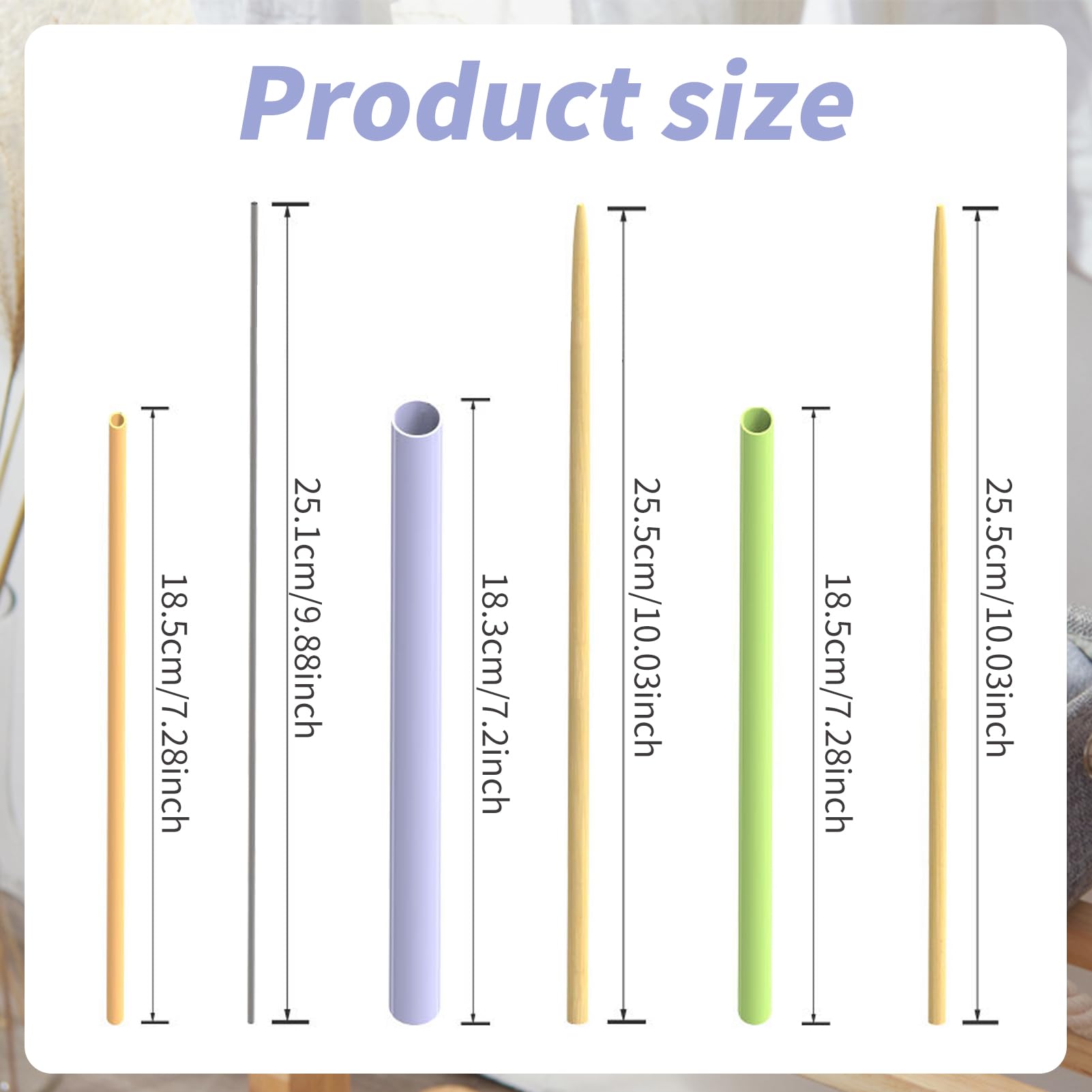 Quick Turn Fabric Set,3 PCS Tube Turner Sewing Tool Sewing Tube Turner Handsewing Sewing Tool Kit Fabric Tube Turners Multipurpose Loop Turner Sewing Tool Set for Crafts DIY Sewing Handmade Knitting - Image 2