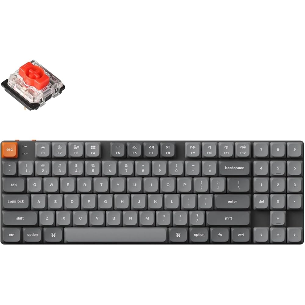 使用20分 keychron k13 max (US 茶軸 Hスワップ RGB) Amazon.com: Keychron K13 Max QMK/VIA Wireless Mechanical