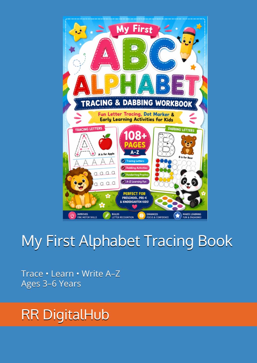 My First Alphabet Tracing Book