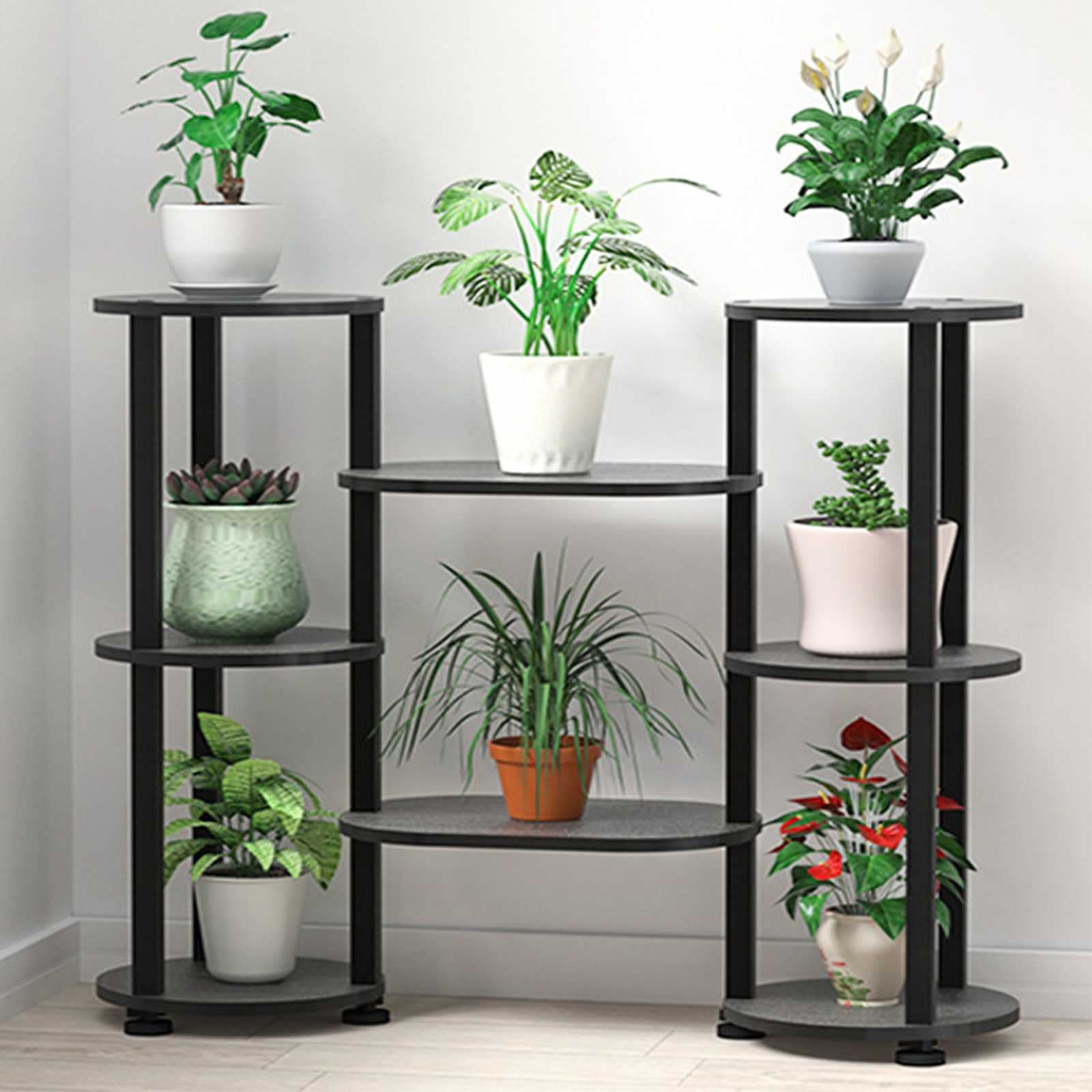 Amazon.co.jp: フラワーラック フラワースタンド 花台 植木鉢 棚 7層/8