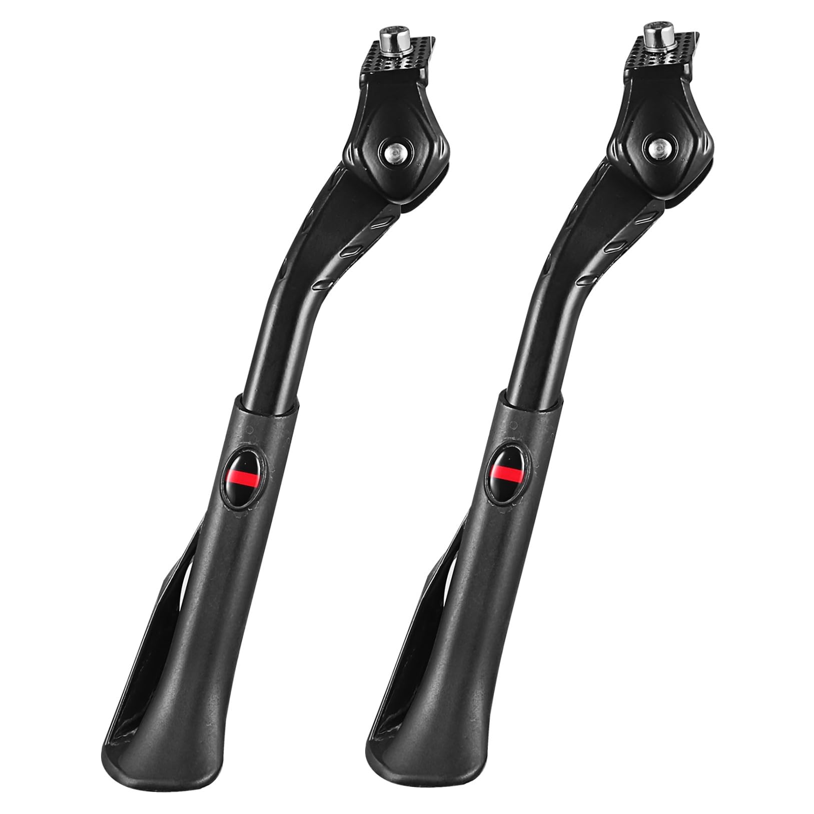 Béquille vélo réglable en aluminium noir pour vtt et vélo pliant ultechnovo