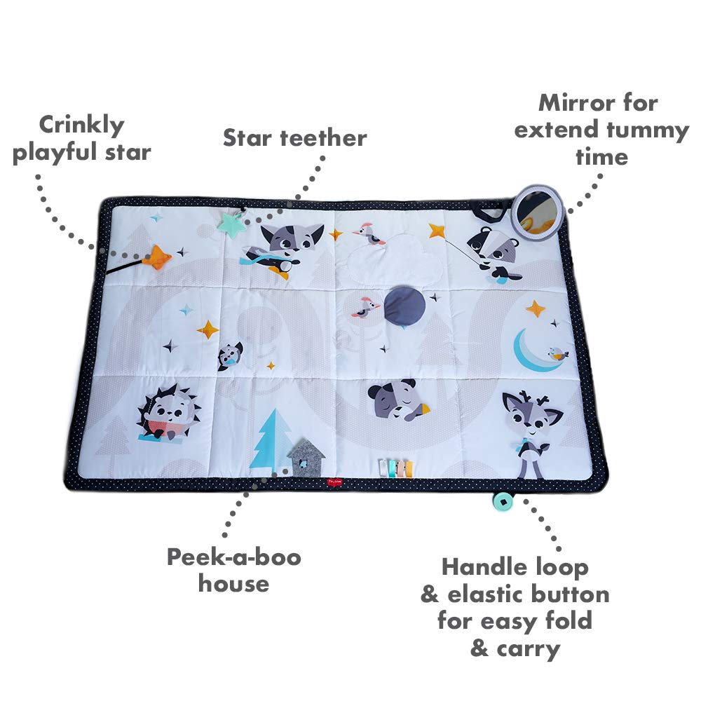 Tiny Love Magical Tales Super Mat, Black & White