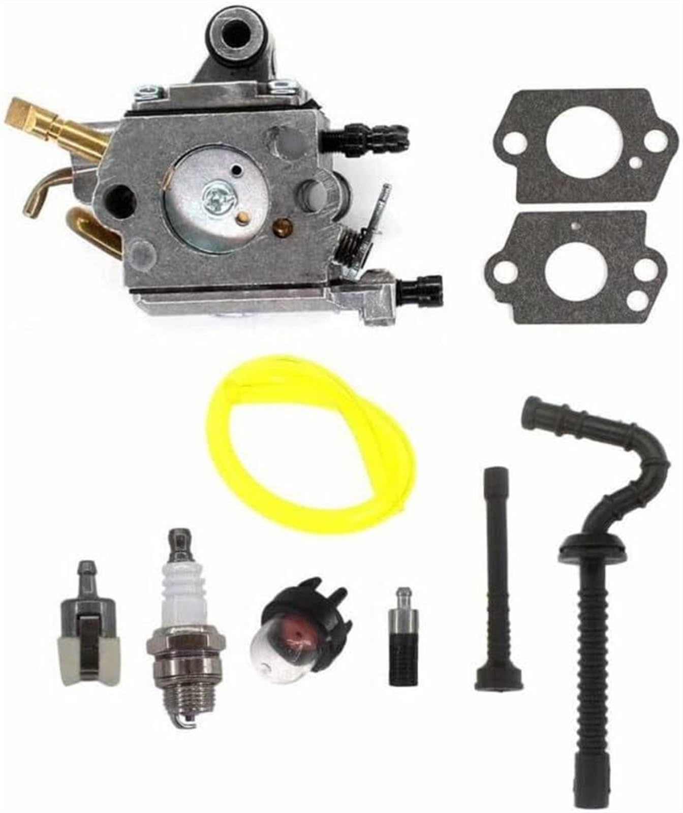 Genérico Carburador para Piezas de Motor para Motosierra para Stihl MS192 MS192T MS192TC para Zama C1Q-S258 Manguera de Combustible de carburador de Repuesto carburador de desbrozadora