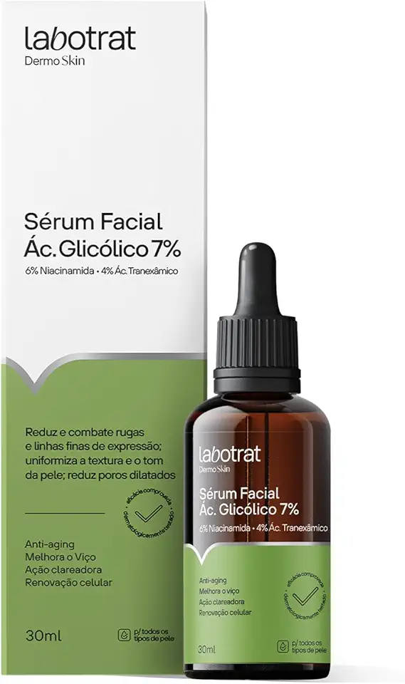 Sérum Facial Ác. Glicólico 7% Dermo Skin 30ml