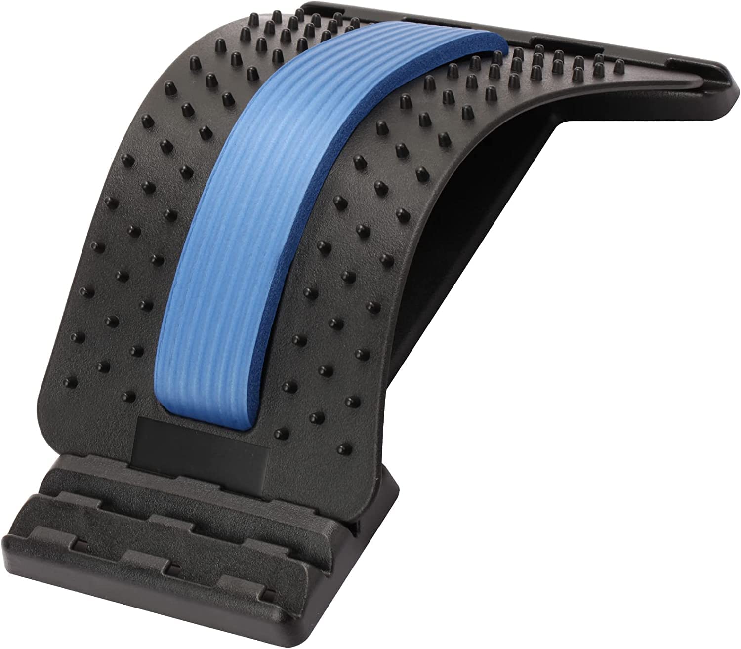 Back Stretcher for Lower and Upper Back Pain Relief, 3 Level Adjustable Lumbar Back Cracker Board, Back Cracking Device, Back massager for Scoliosis