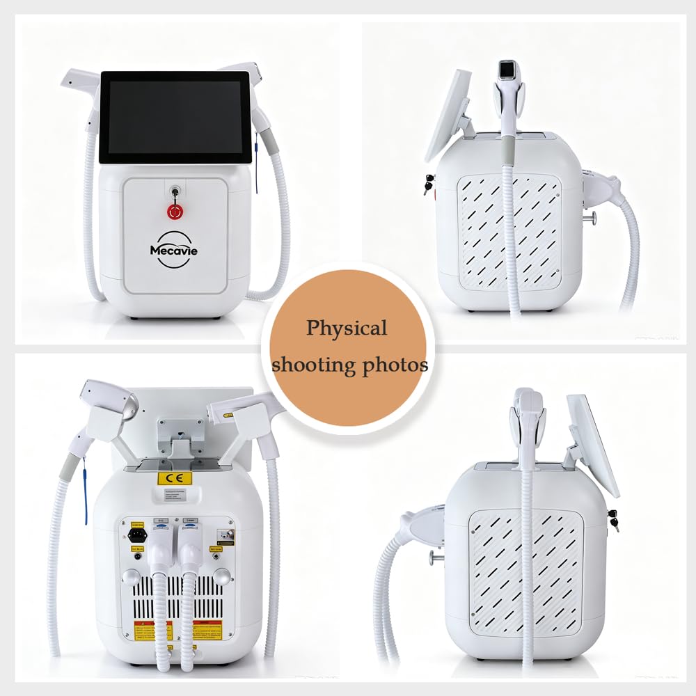 Apparecchiatura di bellezza professionale per la cura personale con manico di raffreddamento, grande dispositivo di bellezza touch screen per viso e corpo, attrezzatura di bellezza multifunzione per