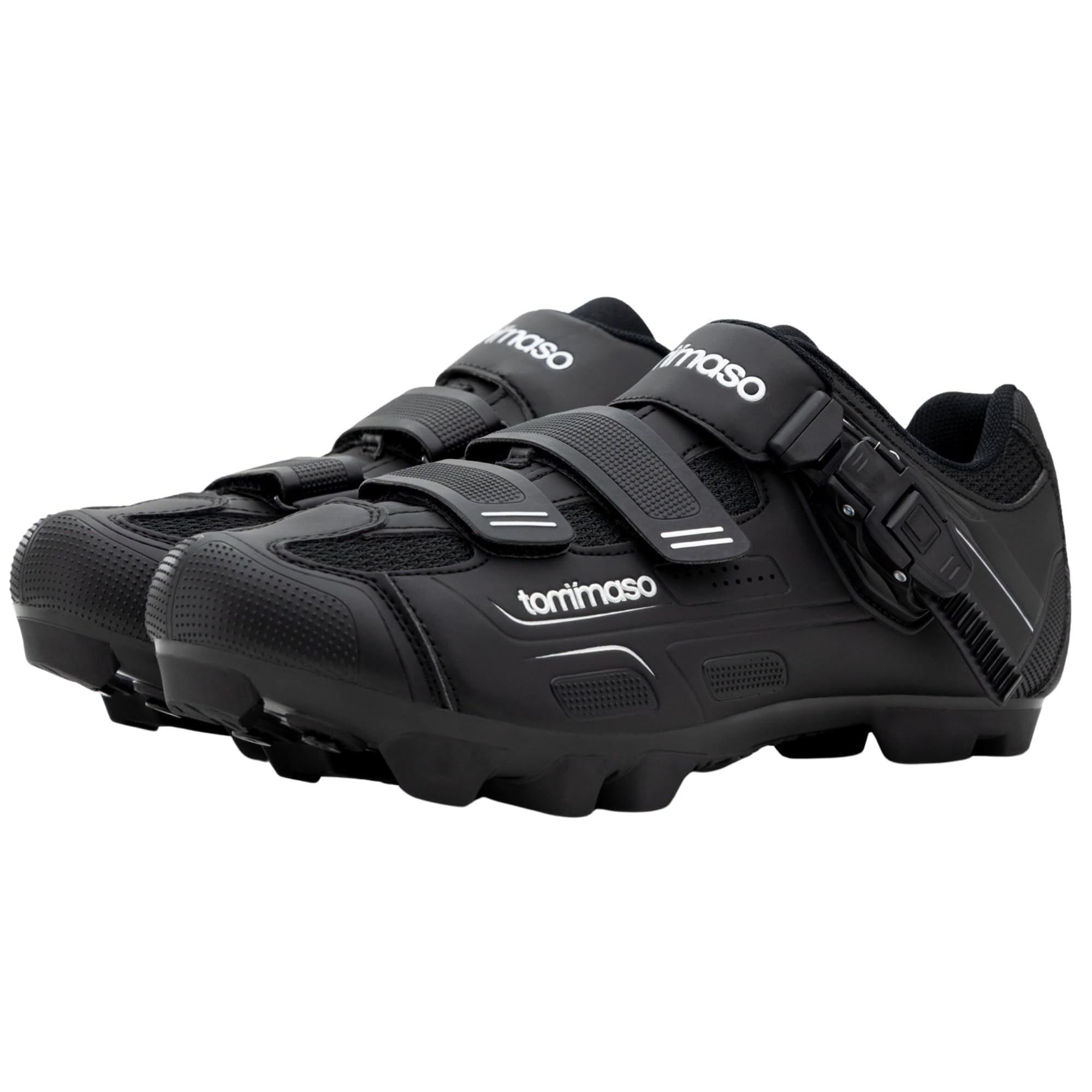Tommaso Montagna Men’s Mountain Bike Shoes for SPD Pedals – Gravel & Trail Cycling Shoes – Compatible with SPD Cleats – No Cleats Included