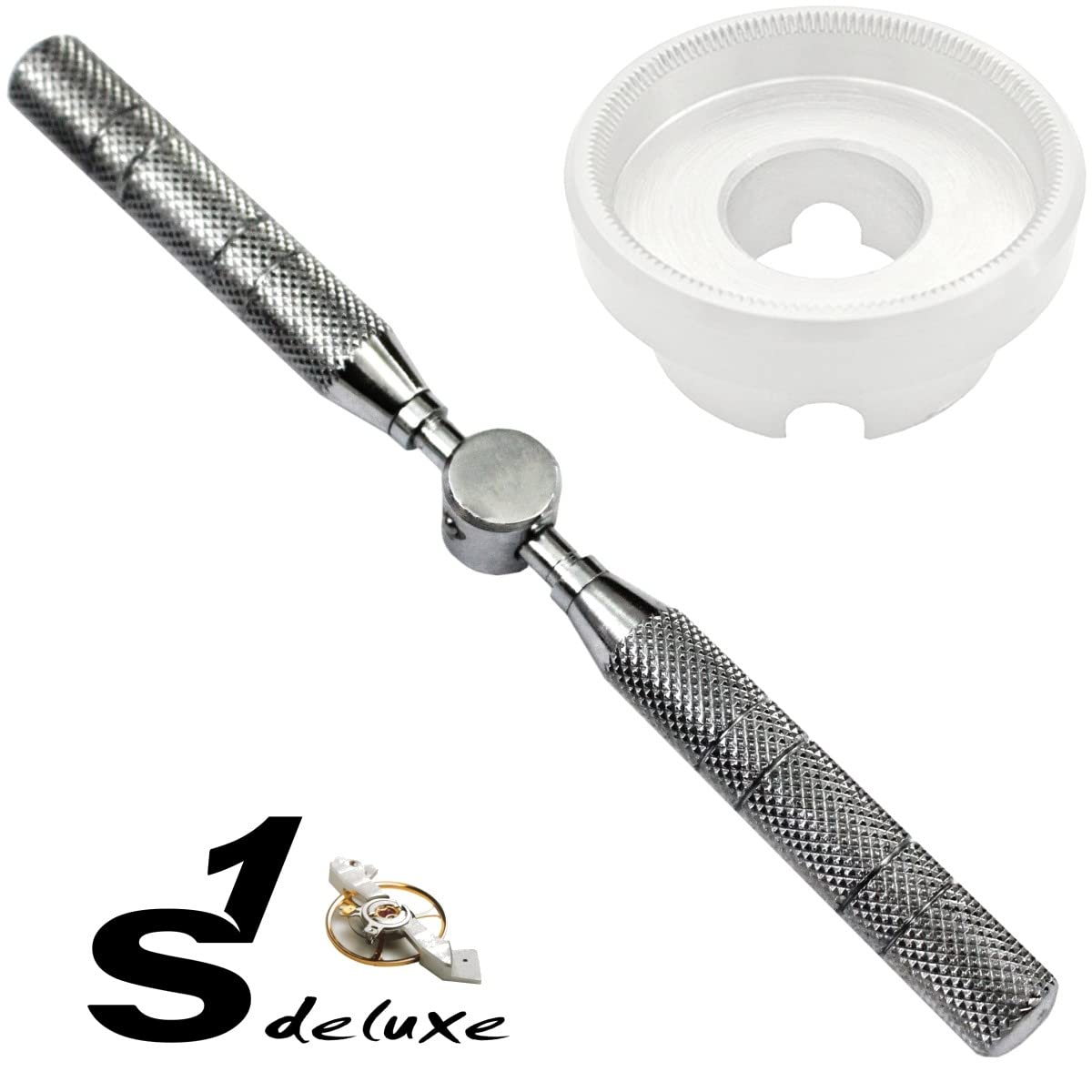 Gehäuseöffner S1 DELUXE - Uhrenwerkzeug zum Öffnen von RLX und TDR Uhren sowie Nachbauten