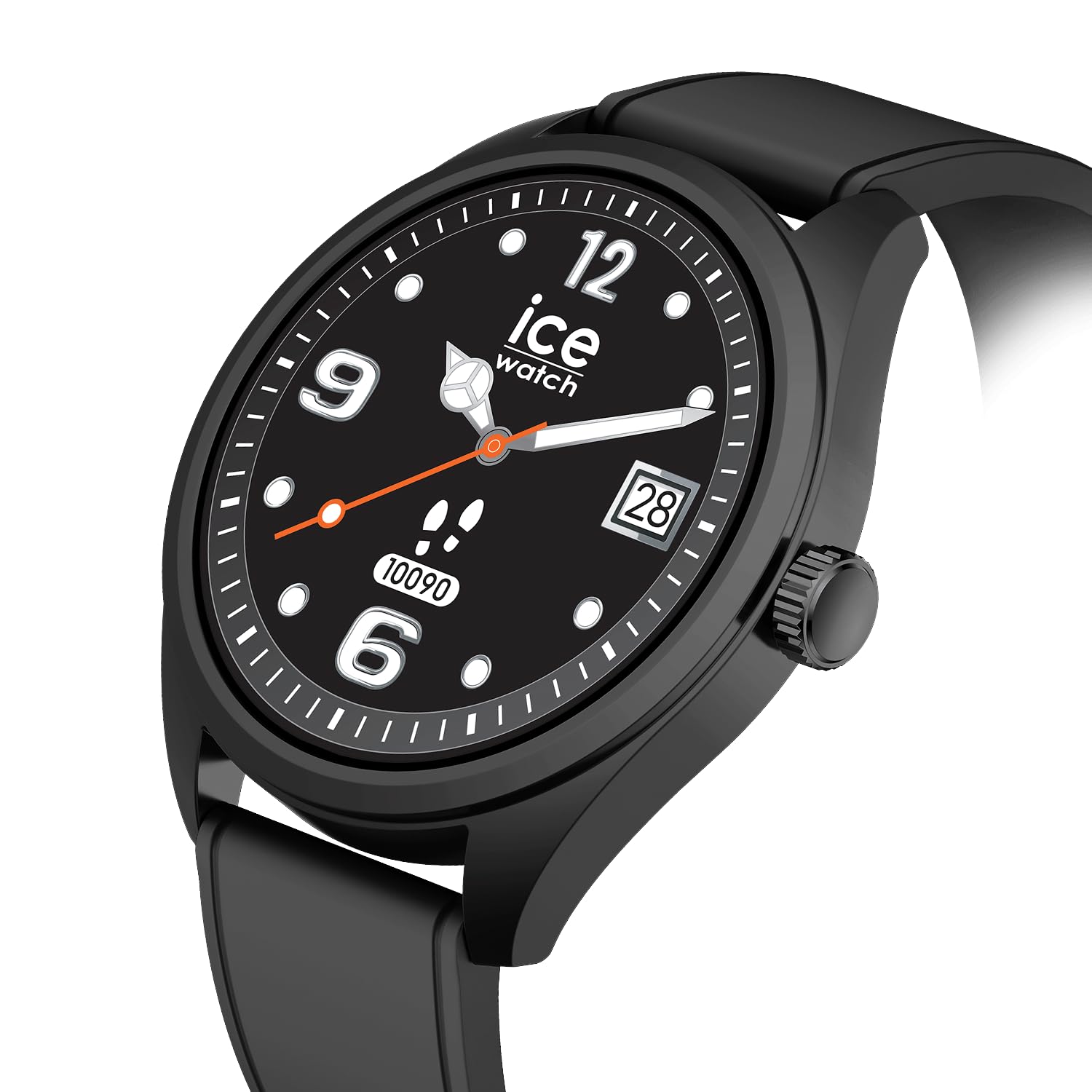 Ice-Watch - ICE smart forever Blue Milanese - Smartwatch czarny z silikonowym paskiem - 026217 (1.32 cala / 42mm)