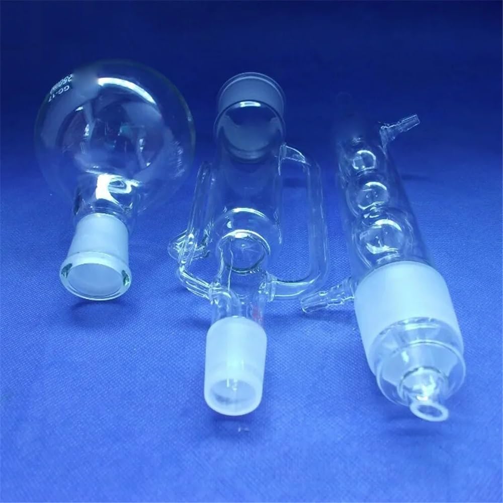 Laborglaswaren 150 ml Gerät Soxhlet mit Bulbed Kondensator Extraktor Körper Labor Glaswaren