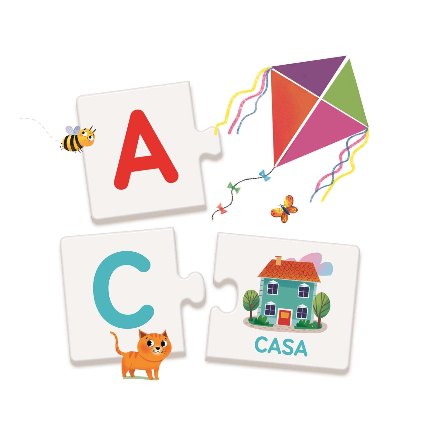 Clementoni - My Abecedario - Educational Game to Learn the Letters, from 3 Years, Toy in Spanish (55315), Multicoloured, Small - Image 2