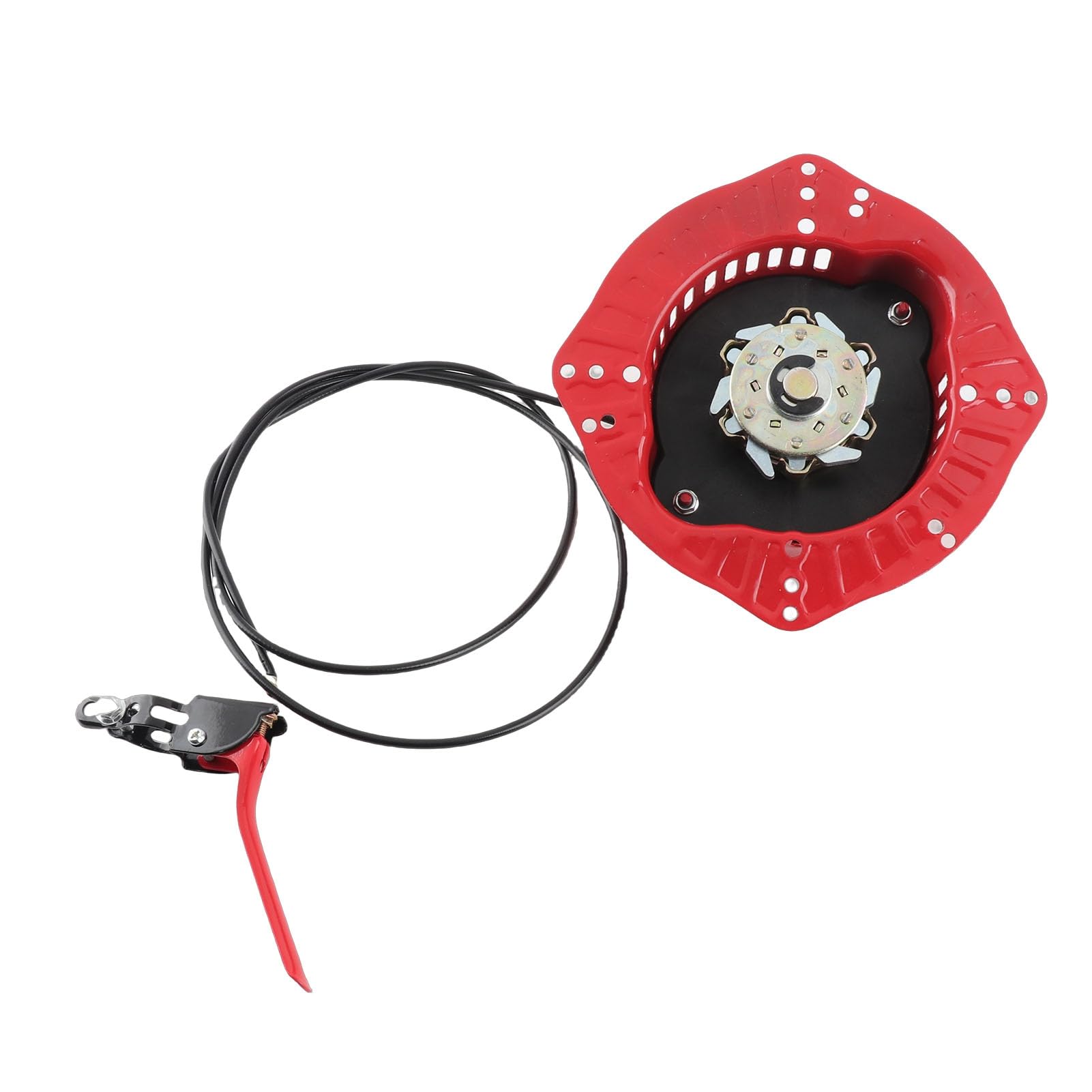 Arrancador de manivela de repuesto de metal duradero de alta resistencia para motores verticales refrigerados por aire 170F 173F 178F 186F 188F 192F 195F Generadores Mini Tillers