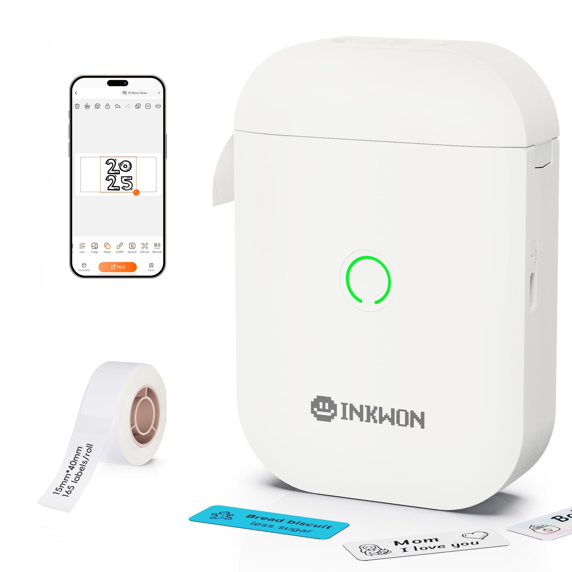 Photo 1 of InkWon D11s Bluetooth Label Maker
