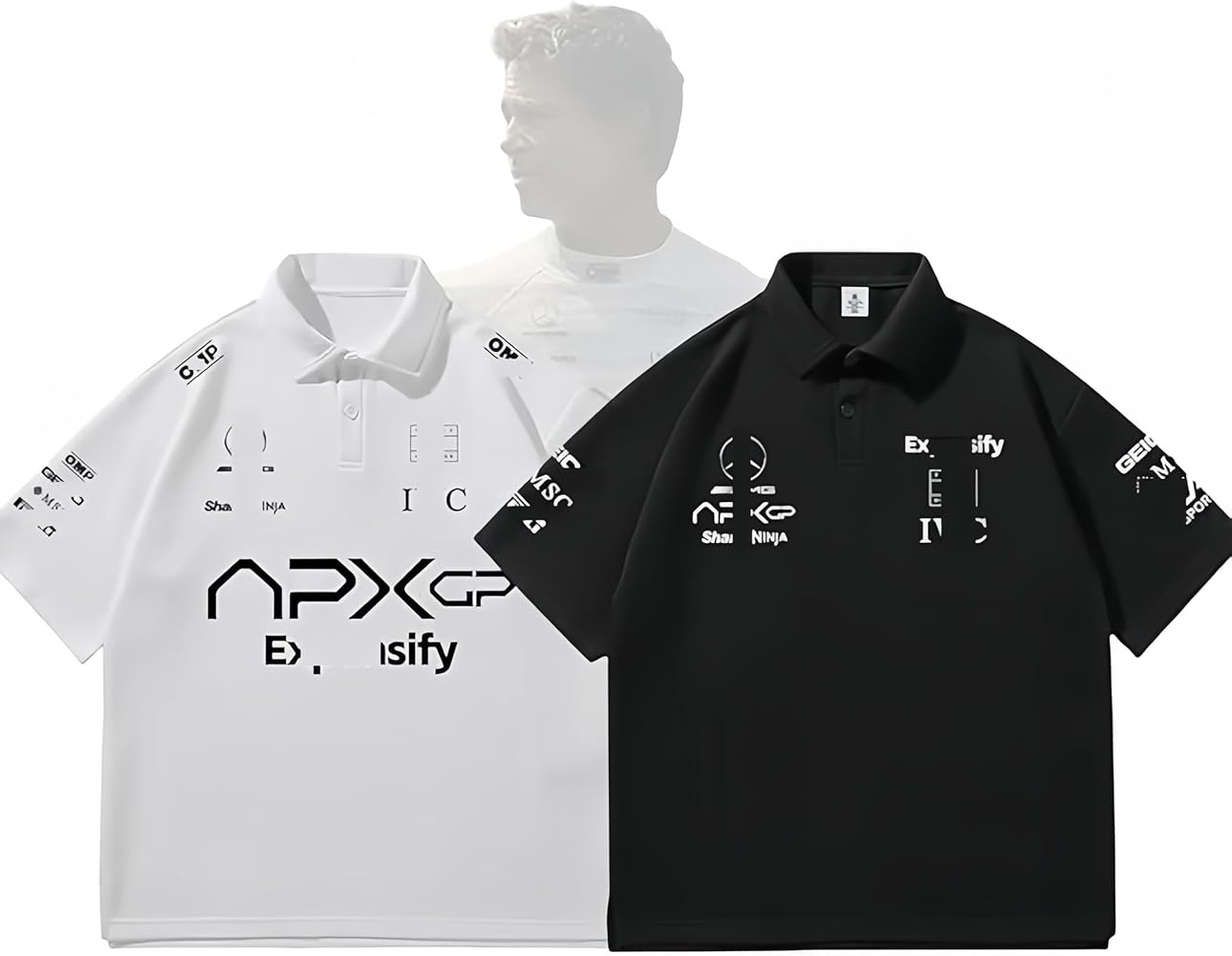 Amazon.co.jp: [K-KOPAAWWA] F1 ブラッドピット 映画 ポロシャツ T