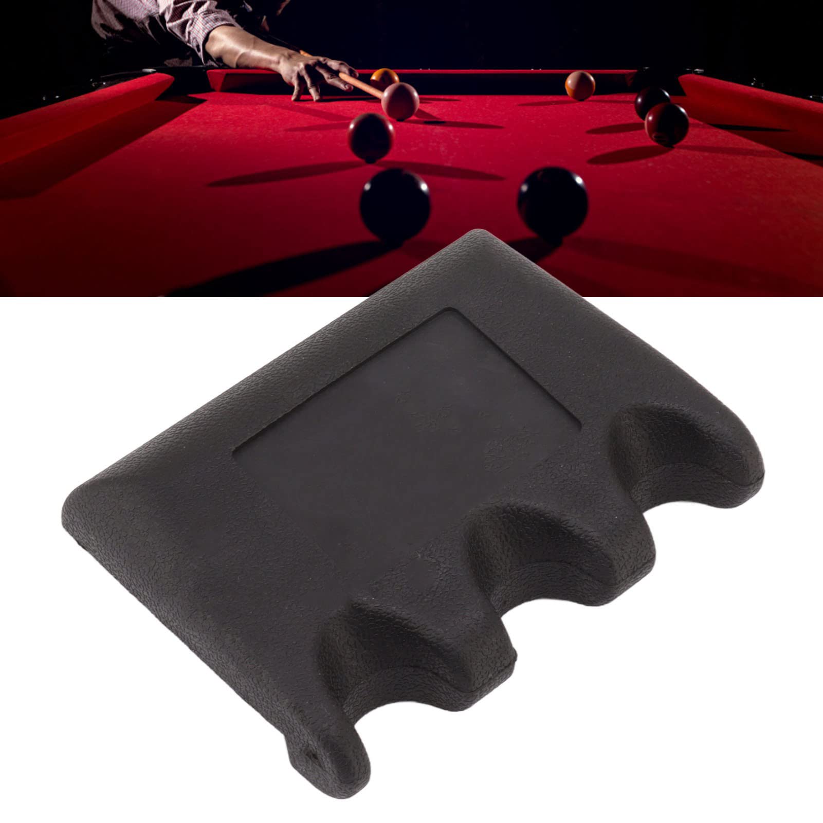 Billard-Queue-Halter, Billard-Queue-Halterung, platzsparend, langlebig, gewichtet, 3 Löcher, für Tisch