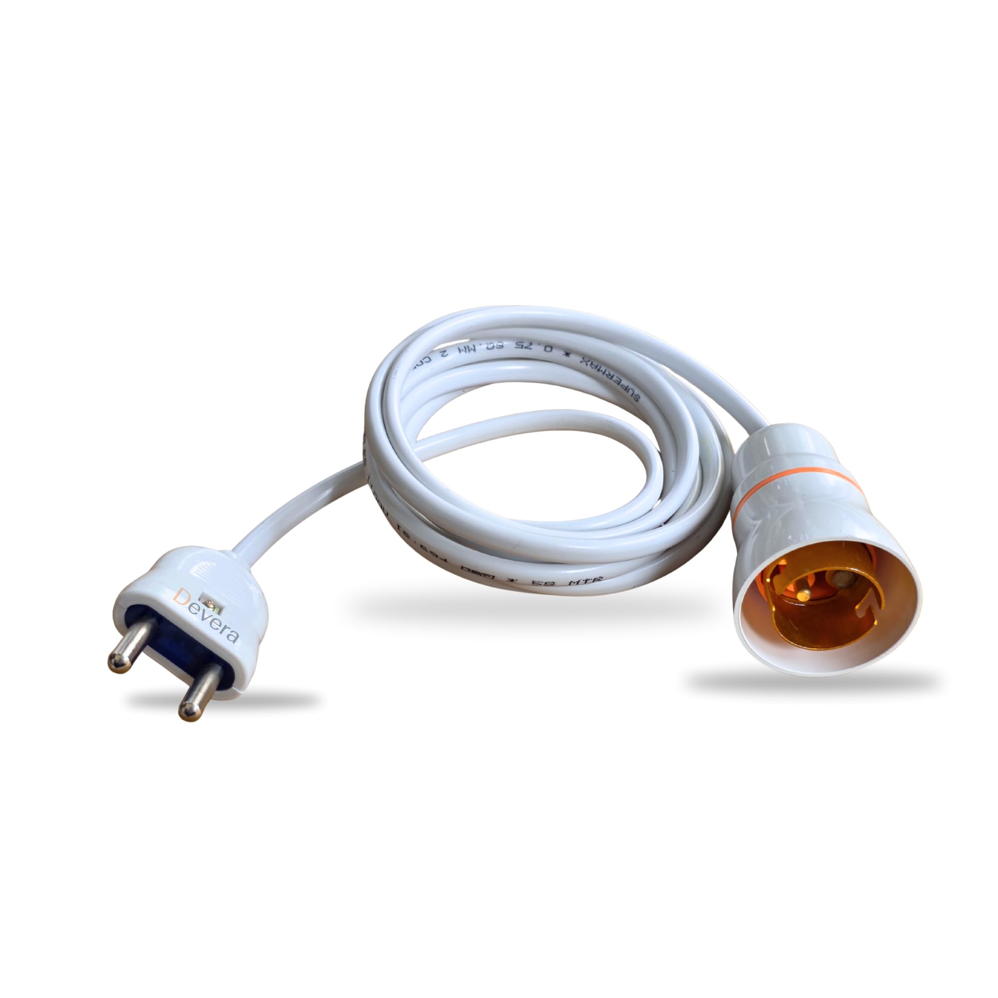 Mitiru Toma　銅ボール等まとめページ Bulb Holder with Plug Socket & Flexible 2 Pin Extension Wire 0.75