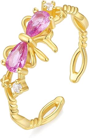 1 Pezzo Anello Regolabile Con Catena In Argento Sterling 925 - Foto 12