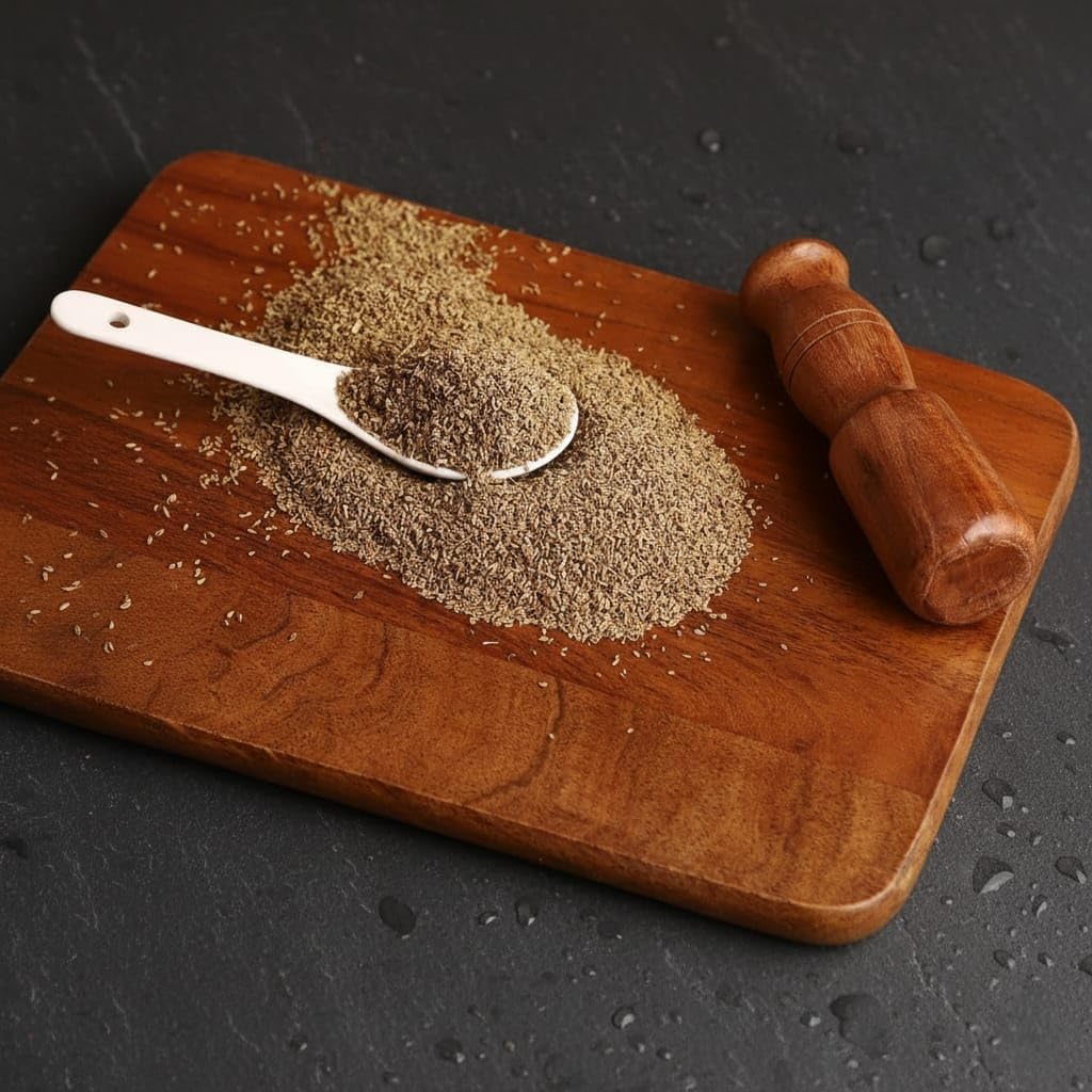 Ajwain Seed, Carom Seed, Vegan, Indian Origin, No Preservatives, Additives, & Fillers, 200 Gram