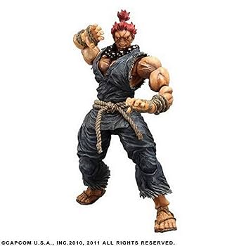 プレイアーツ改　ストリートファイター　豪鬼　開封品　台座なし レビュー】 スクウェア・エニックス プレイアーツ改 Vol.2 豪鬼