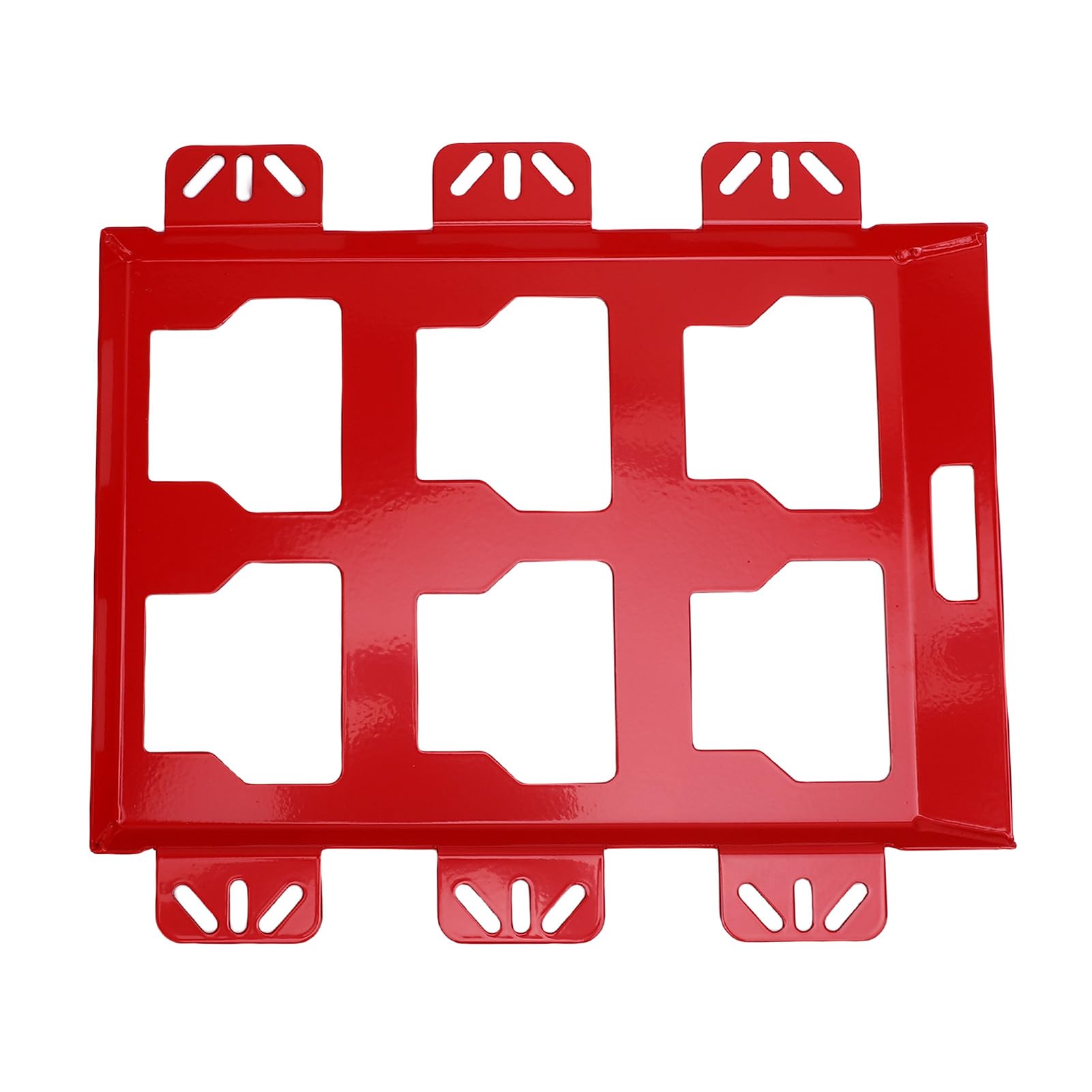Generic Robusta Placa Base de Montaje de Caja de Herramientas de Repuesto para Embalaje - Fijación Segura para Cajas de Camiones, Paredes y Más - Soporta hasta 100 Libras - Ideal para Organización y
