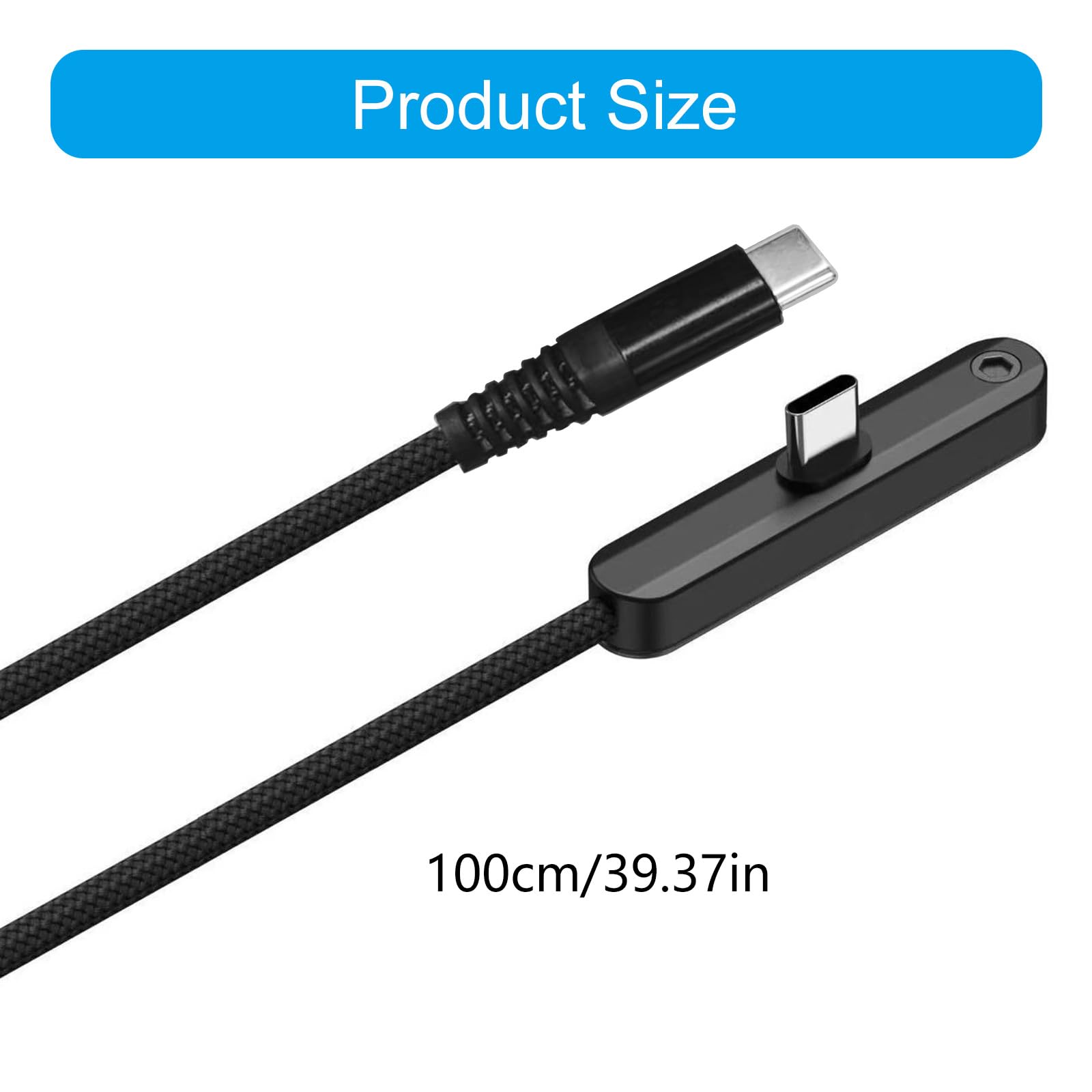 Câble de chargement de type C de 3, 28 pieds 240 W avec, A