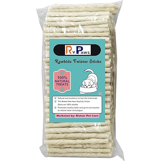 RvPaws Natural Rawhide Chew Stick 1000g