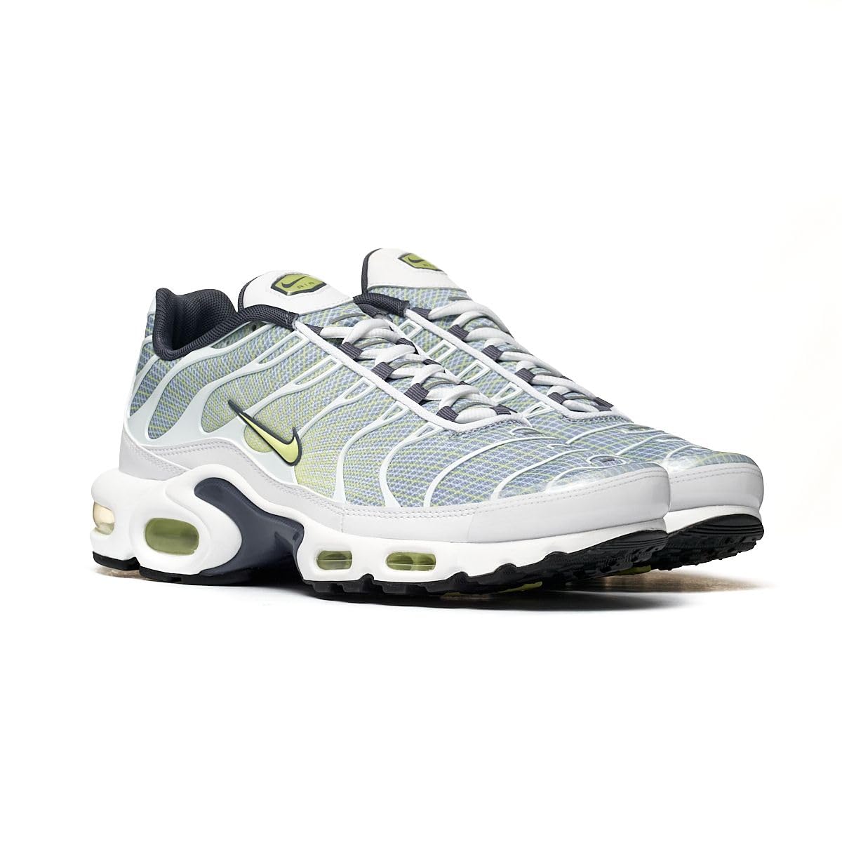 NIKE Air Max Plus - Hombre (Pebble Grey/Lime/Black)
