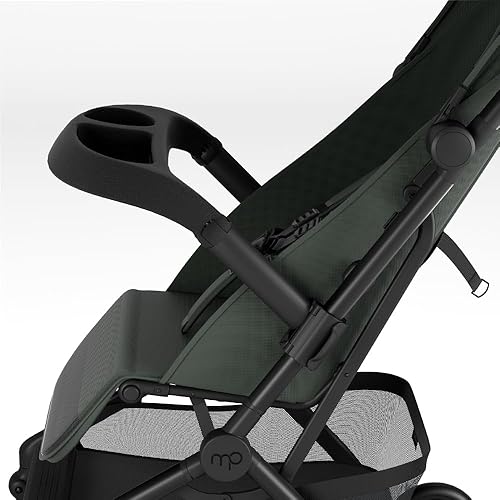 Miniatura 2 de Mompush Bandeja de aperitivos con portavasos solo para cochecito mompush Velo, accesorio para bandeja de cochecito para niños pequeños y niños,