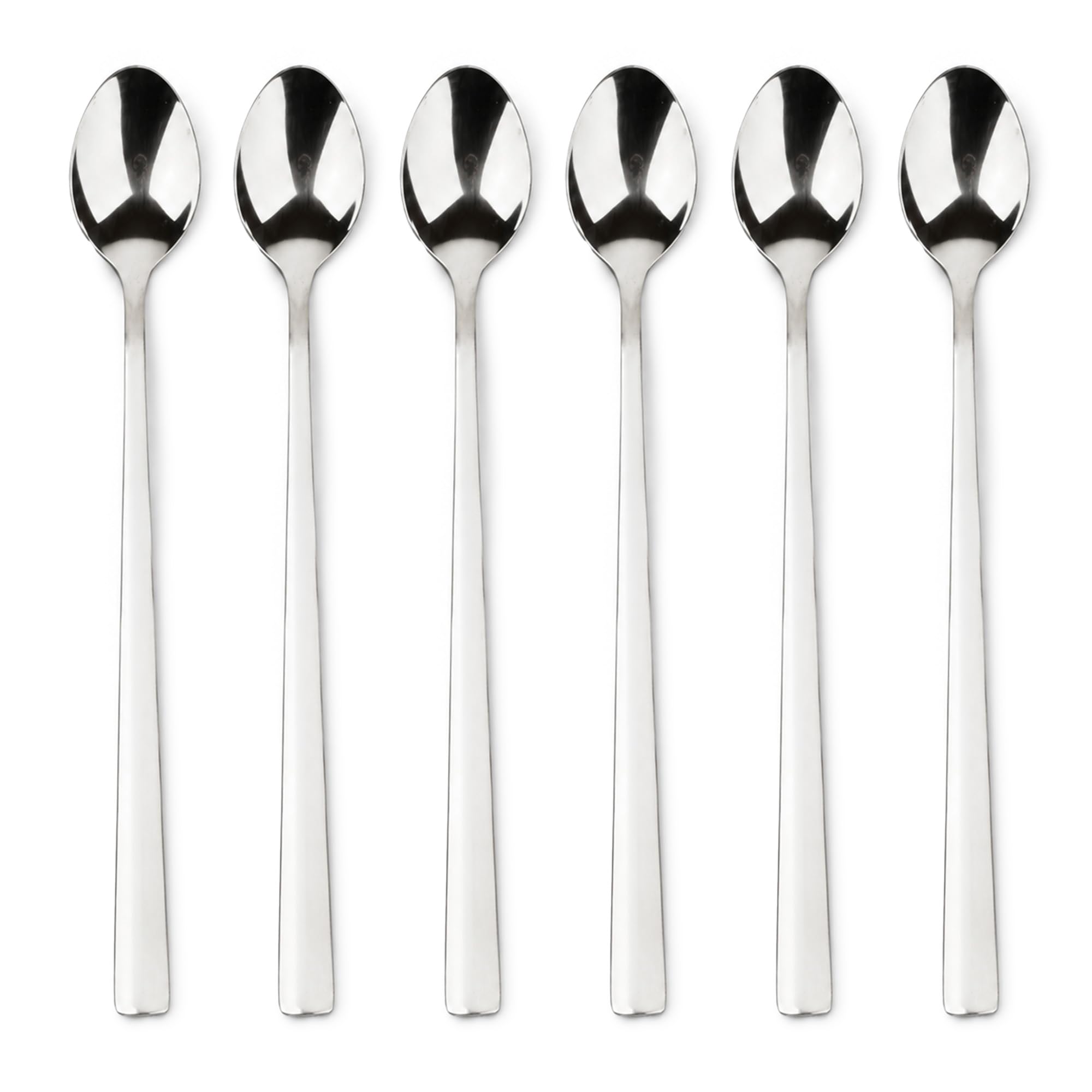 Navoys Latte Spoon Set, Dishwasher Safe (6 Latte Spoons)