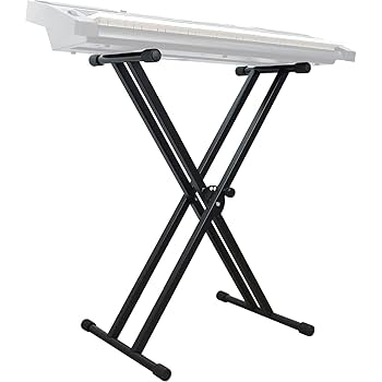 【にんさま専用】キーボードスタンド Amazon | Athvcht X型 キーボードスタンド 電子ピアノスタンド