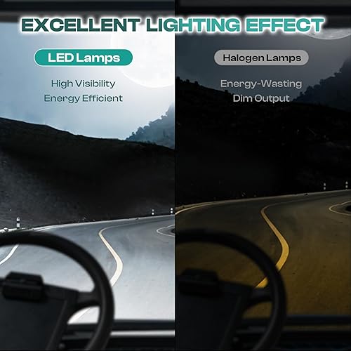 Miniatura 4 de Drive-up Kit de luces LED para carrito de golf EZGO TXT 1996-2013 a gas y carros de golf eléctricos, EZGO TXT Kit de faros LED y luces traseras para