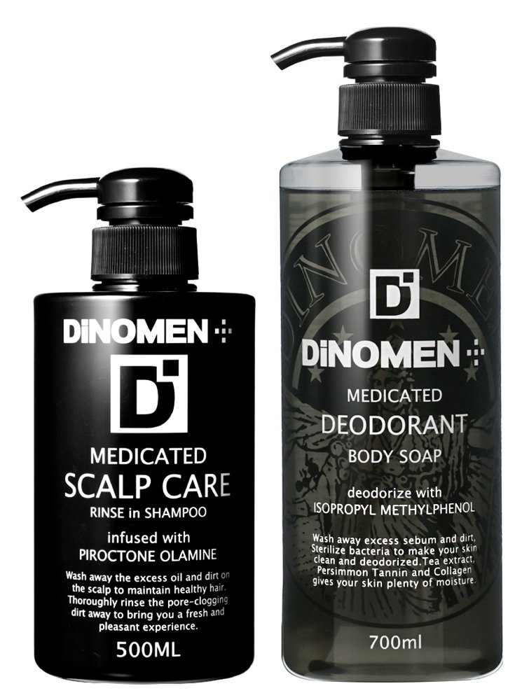 Amazon | DiNOMEN 薬用スカルプケアリンスインシャンプー500ml & 薬用