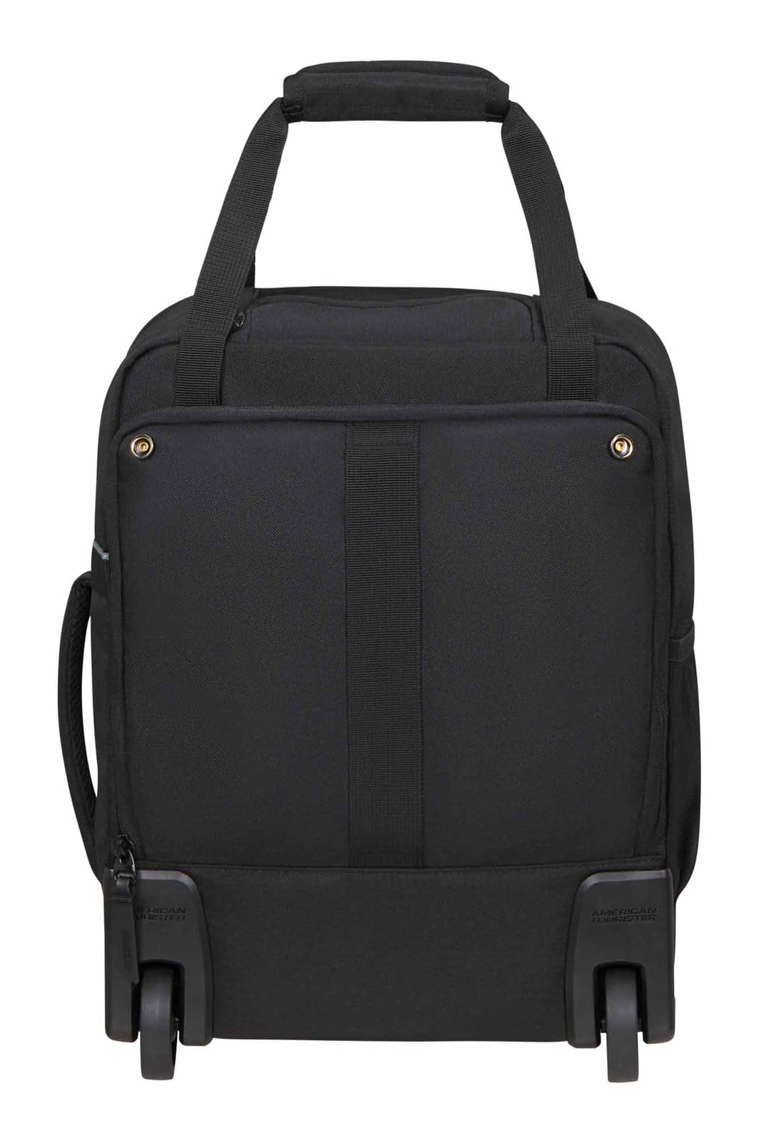American Tourister Take2Cabin - Ryanair/Wizz Air/Vueling Bolsa de Cabina 40 x 30 x 20 cm, 24,5 l, 1,50 kg, Mochila con Ruedas, Equipaje de Mano, Mochila de Avión MS Bajo Asiento, Negro