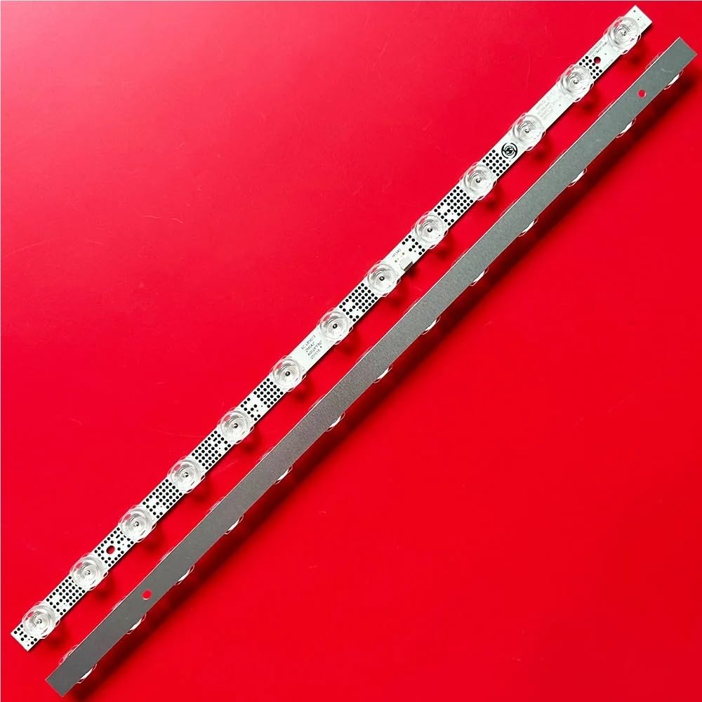 2/10 LED compatibles con 13 GIC50LB45_3030F2.1D 4C-LB5013-ZM06J TCL 50L8 50F9 50G61 50S525 50S435 50S43 50A3 Tira de luz para TV(2PCS(1TV))