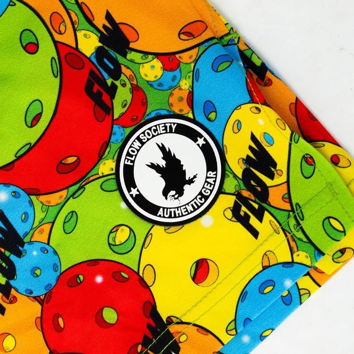 Flow Society Boys Motley Pickleball Tennis Short Multi - Image 4