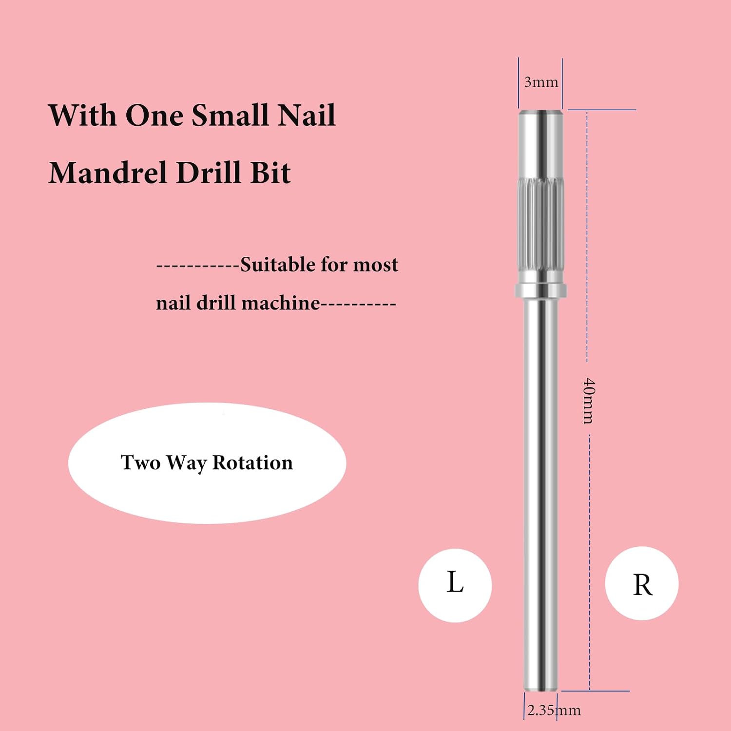 100pcs Small Nail Sanding Bands for Nail Drill, 3.1mm Mini Nail Sanding Mandrel Bits 80 Grit Coarse Nail File Bits for Acrylic Nails Gel Manicure Pedicure Nail Prep Salon Supplies,Zebra thumbnail
