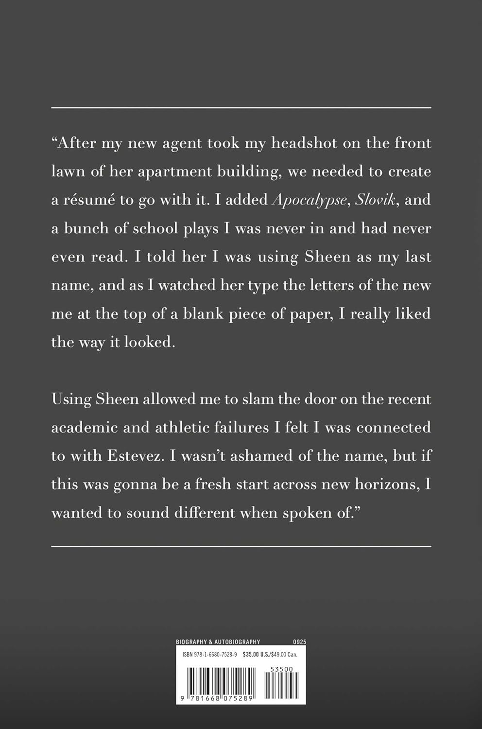 The Book of Sheen: A Memoir - Image 2