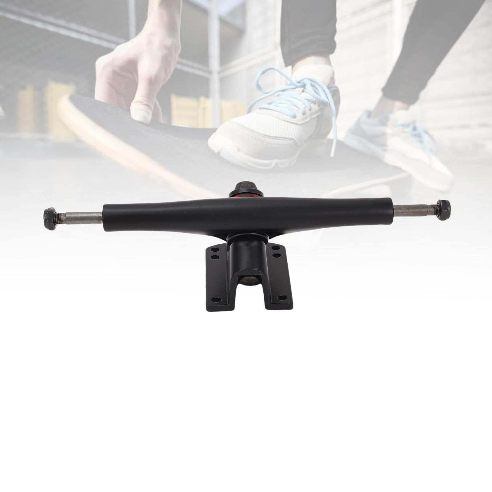 1 paire de camions de skateboard en alliage d'aluminium robuste de 7 pouces, pont de danse Longboard pour planches de Freestyle Cruiser professionnelles, stabilité et contrô