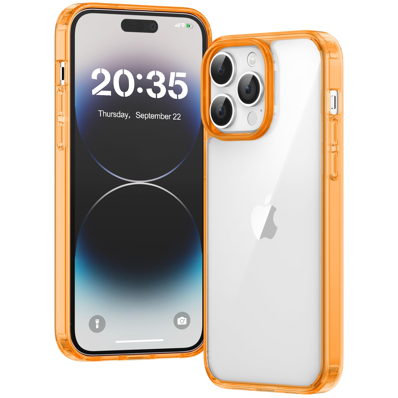 Clear Case for iPhone 15, Ultra Thin, Shockproof TPU Cover, Anti-Yellowing, Crystal Clear, Phone Case for Apple iPhone 15 - Clear — view 146