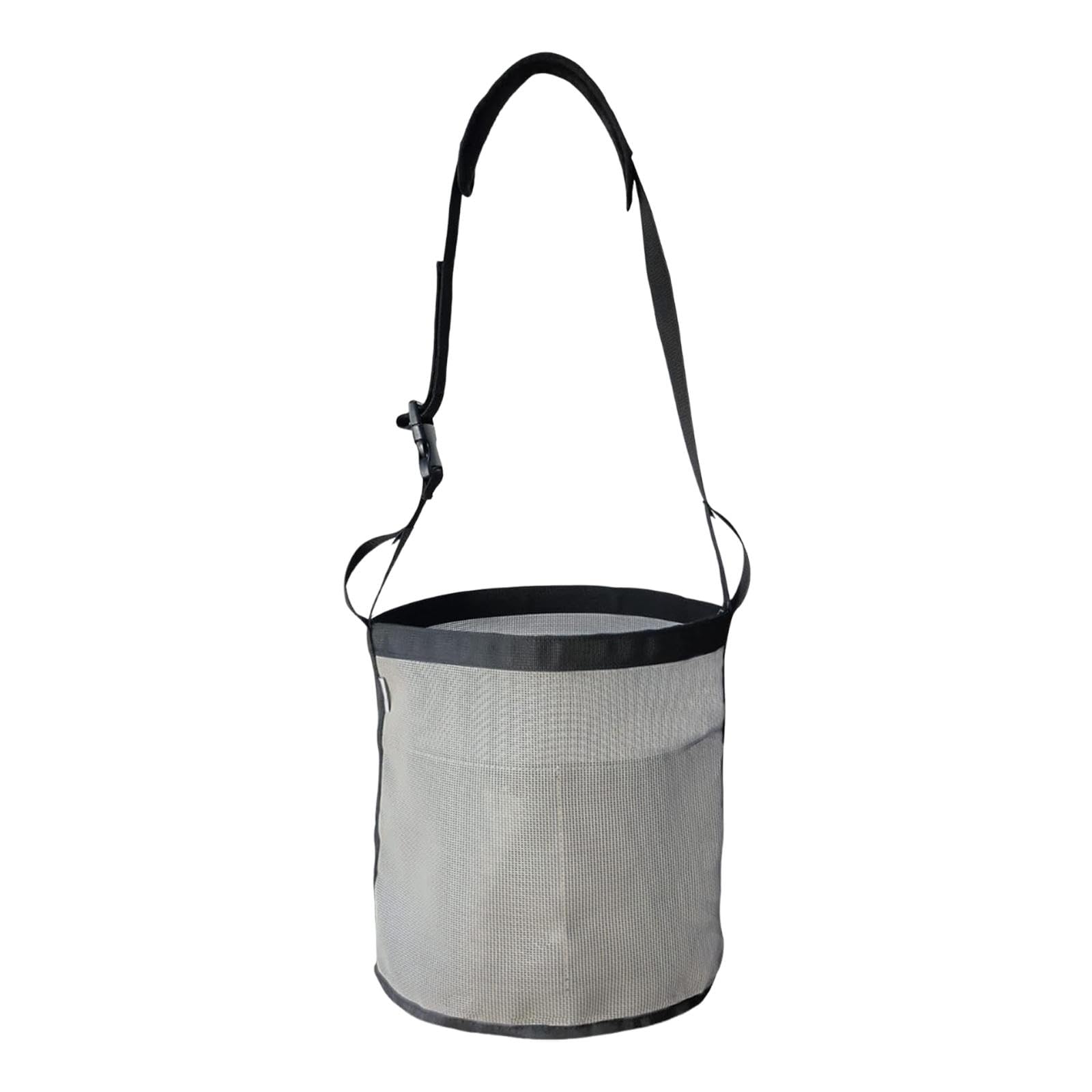 SECRET DESIRE Creations Horse Feed Bag Mesh Breathable Reinforced Bottom Hay Bag for Hanging Outdoor Grey-image-40