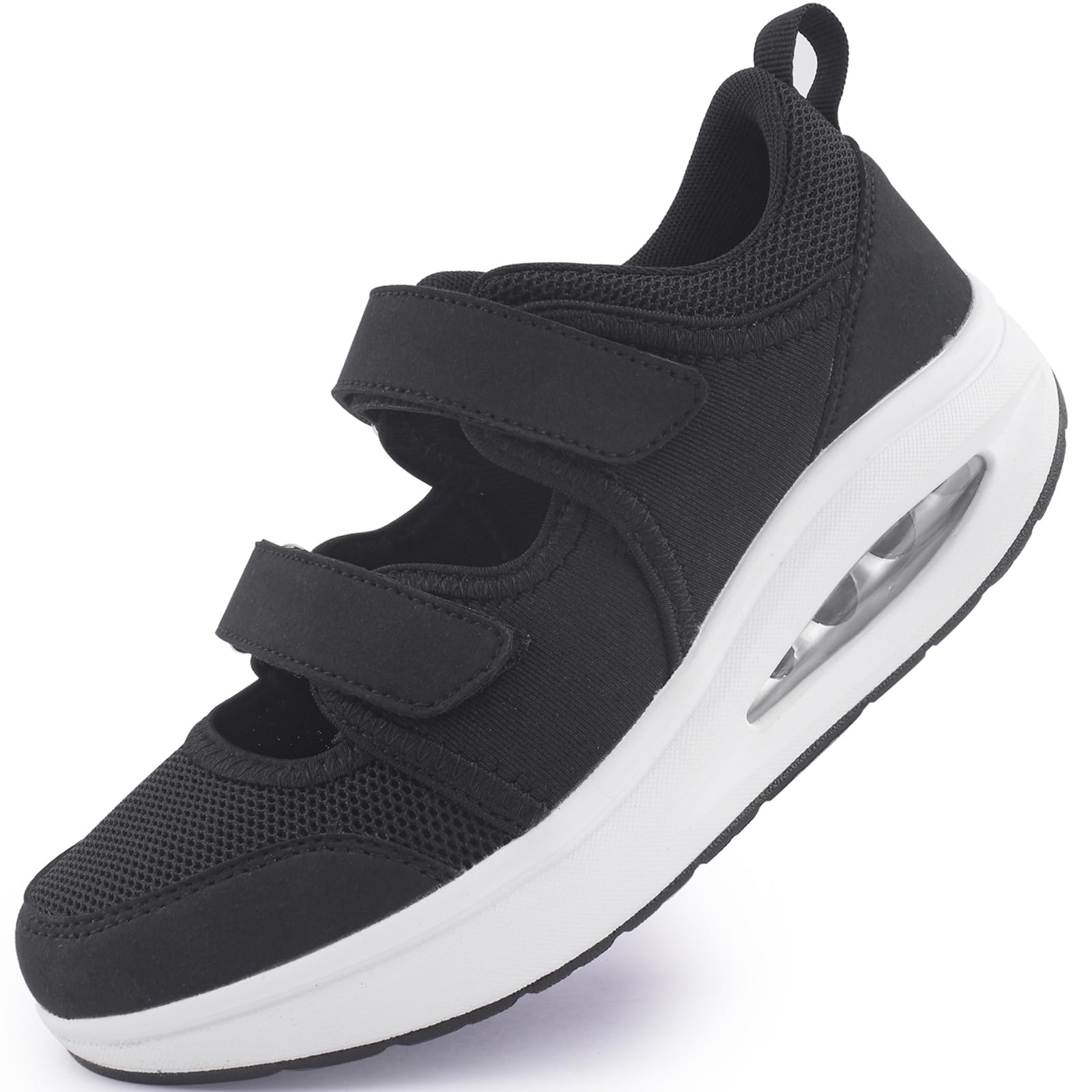 Git-up Wandelschoenen voor dames, met klittenbandsluiting, ademend