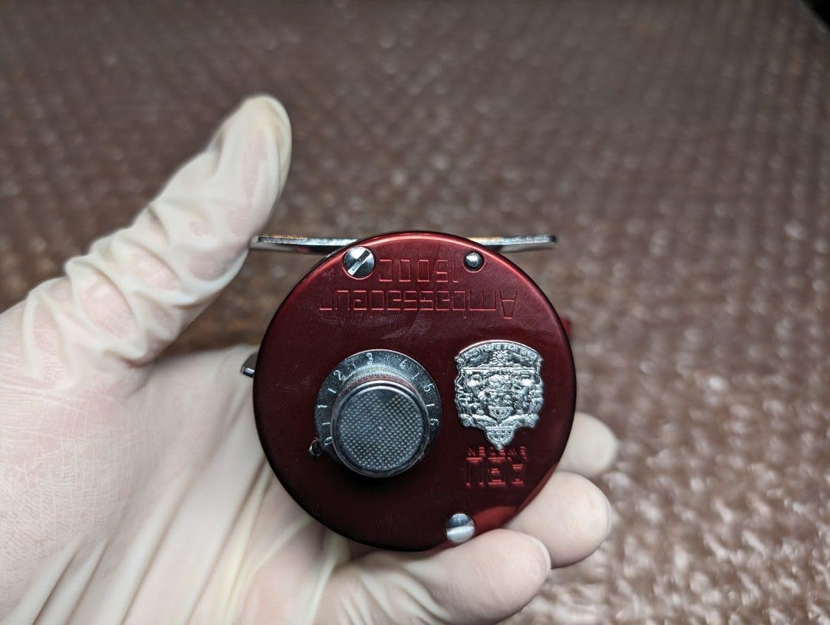 【新品、未使用品】 ABU1500C バーガンディ限定色　希少 品 ABU1500C バーガンディ限定色 品 ABU1500C バーガンディ限定色 アブ