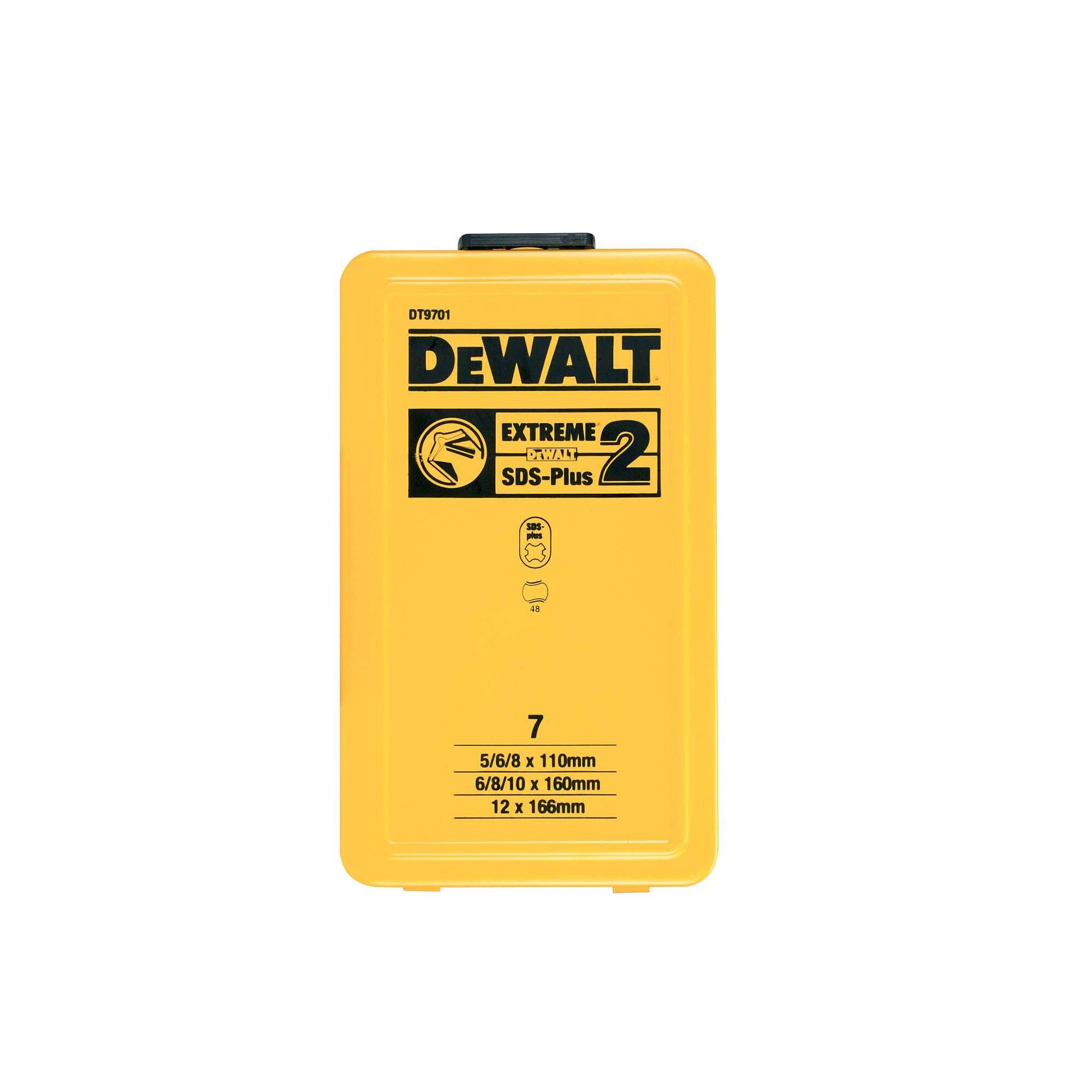 DeWalt DT9701QZ SDS zestaw bitów (7 sztuk)