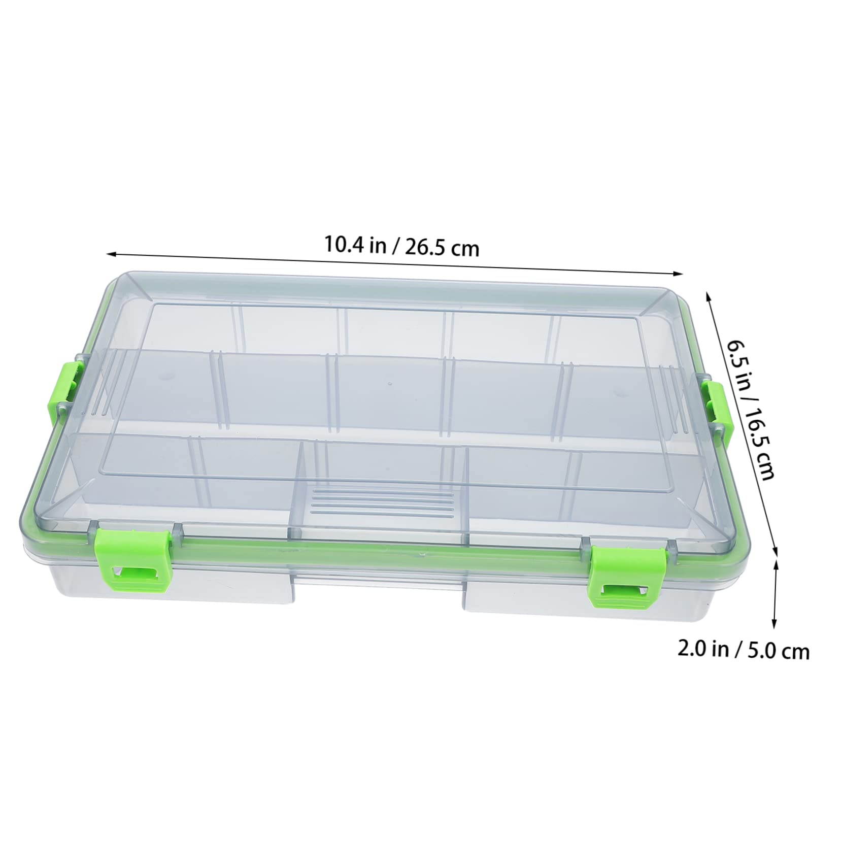 ifundom 1Pc Multifunctional Fishing Gear Storage Box Utility Container for Fishing Tackle Lightweight and Durable Design for Fishing Enthusiasts Compact