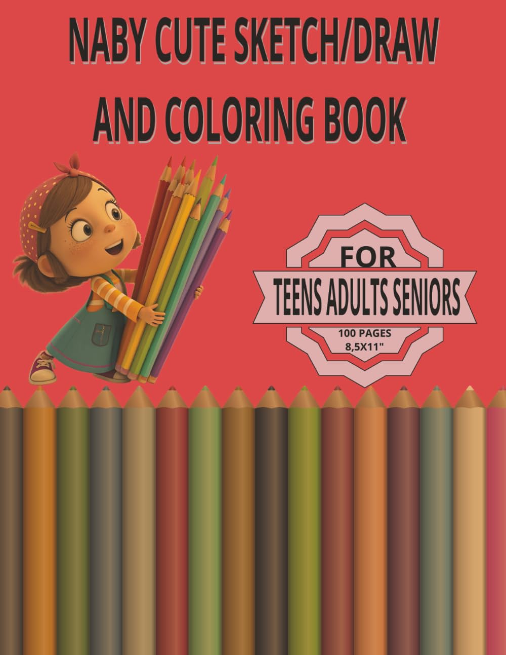 NABY CUTE SKETCH AND COLORING BOOK