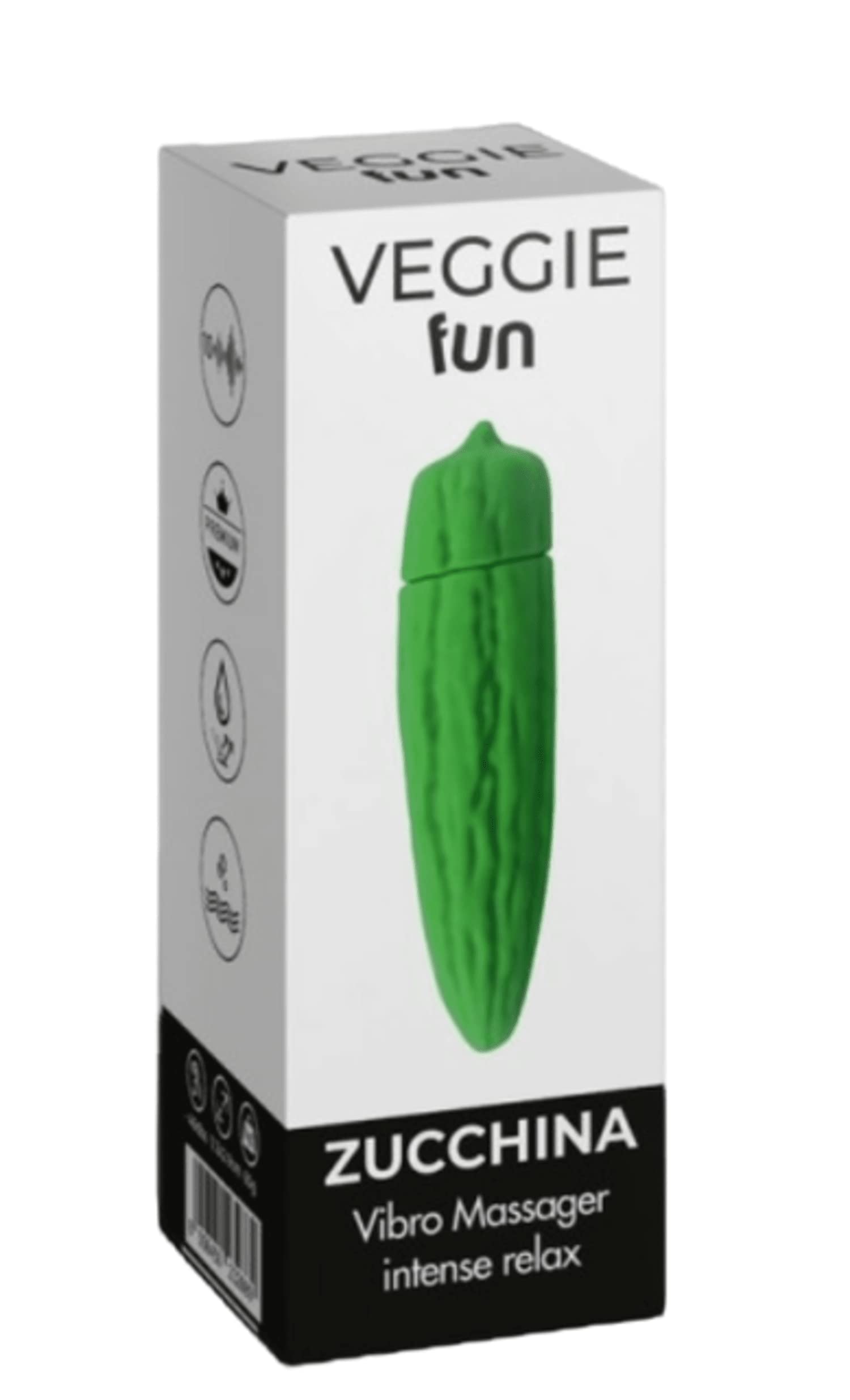Veggie Fun Zucchina allegro e divertente Massaggiatore vibrante da borsetta, in silicone medicale impermeabile (12 cm). Funziona con n 1 batteria AAA (inclusa) : Amazon.it: Salute e cura della persona Veggie Fun Zucchina allegro e divertente Massaggiatore vibrante da borsetta, in silicone medicale impermeabile (12 cm). Funziona con n 1 batteria AAA (inclusa) : Amazon.it: Salute e cura della persona