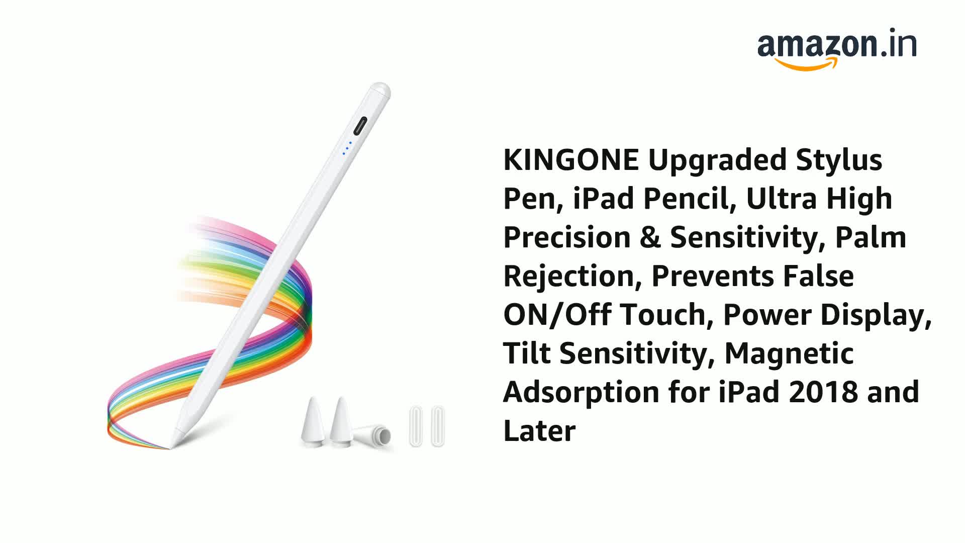 iPad 本体iPad Air 128GB + KINGONE Pencil Amazon.in: Buy KINGONE Stylus Pen for iPad with Palm